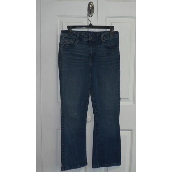 Levi s Women's Demi Curve Classic Boot Cut Blue Jeans Size 10 - Picture 1 of 4